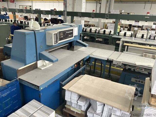 Schneidmaschine / Cutting machine Wohlenberg WP 115 MCS-2 TV