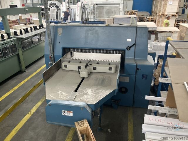Schneidmaschine / Cutting machine Wohlenberg WP 115 MCS-2 TV
