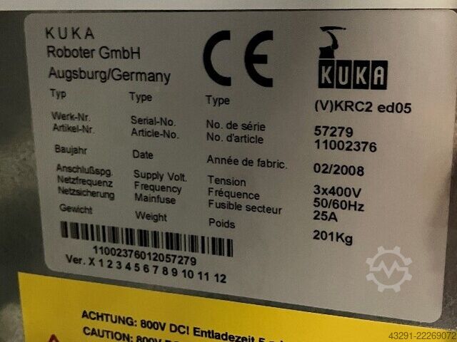 Industrieroboter KUKA KR240-2 2000