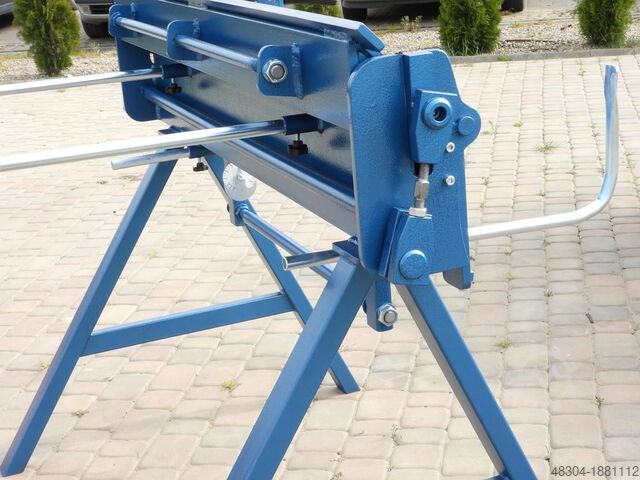 Schwenkbiegemaschine PROD-MASZ Abkantbank Biegemaschine Abkantbank 1400/2,0 + Transportrollen