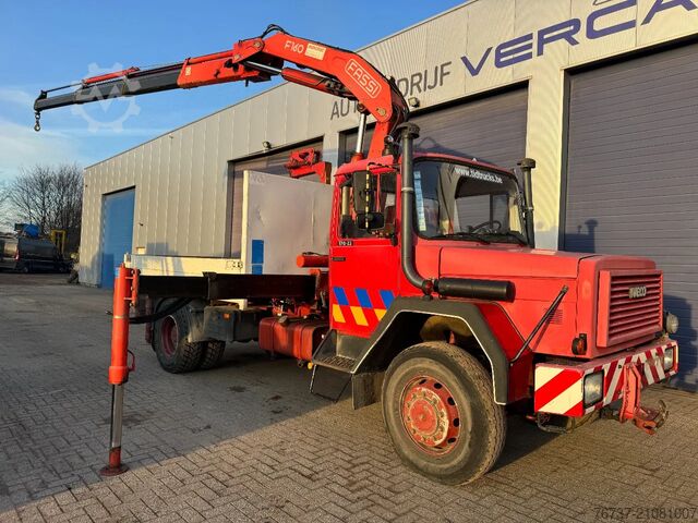 Kranwagen Iveco 170-23 **4X4-ONLY 56000KM-BELGIAN TRUCK**