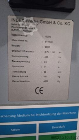 CNC-Dreh- und Fräszentrum INDEX G 200