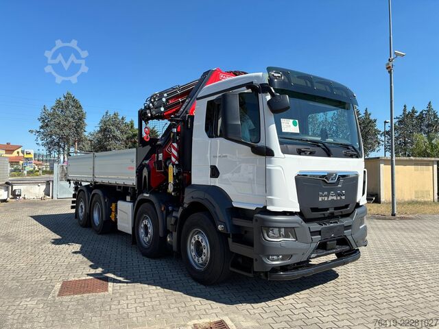 Truck mounted crane MAN TGS 35.480 BL CH 8X2-6 20525-183