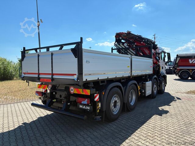 Truck mounted crane MAN TGS 35.480 BL CH 8X2-6 20525-183