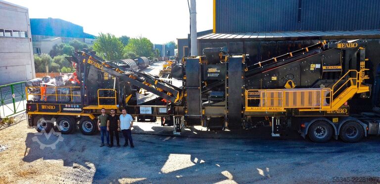 Crushing equipment/mobile crushing plant FABO Mobile Crushing Plant Mobile Impact Crusher MDMK-03
