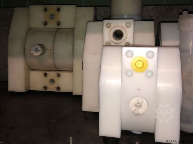 Druckluftmembranpumpen für Filterpressen Almatec AH 15, AH 20, AH 25, AH 40, Hochdruck