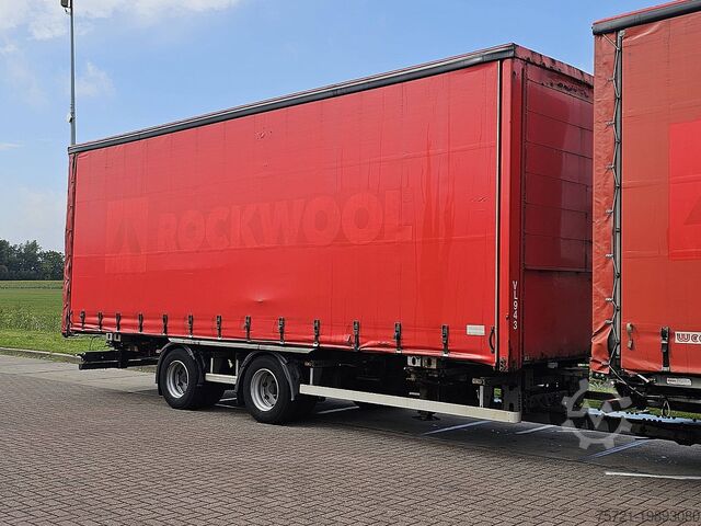 Sliding tarpaulins WECON AZ220 TANDEM BDF+BOX COMBI