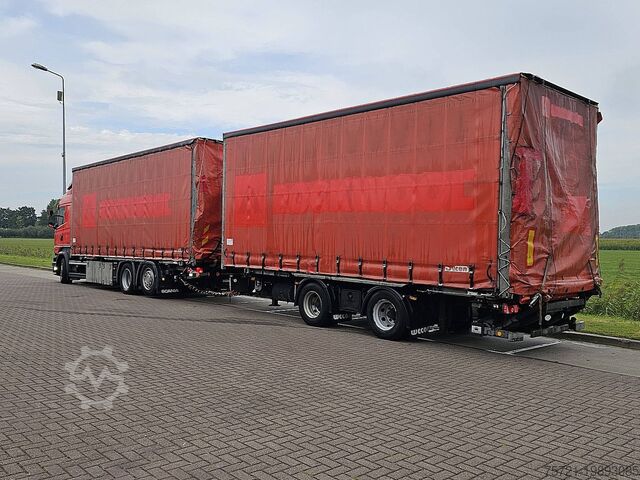 Sliding tarpaulins WECON AZ220 TANDEM BDF+BOX TAILLIFT
