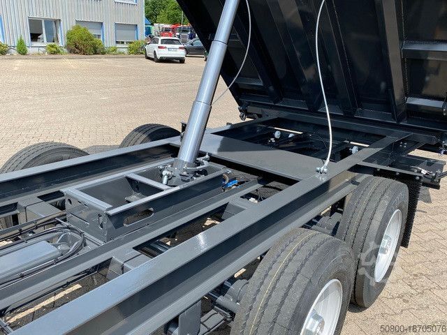 Dreiseitenkipper Anhänger alga TAT-K 110, Rampen, Tieflader, 2x am Lager