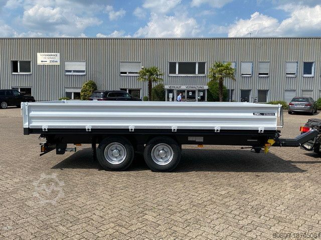 Tieflader Anhänger alga TAT-K 110, Rampen, Kipper 2x am Lager