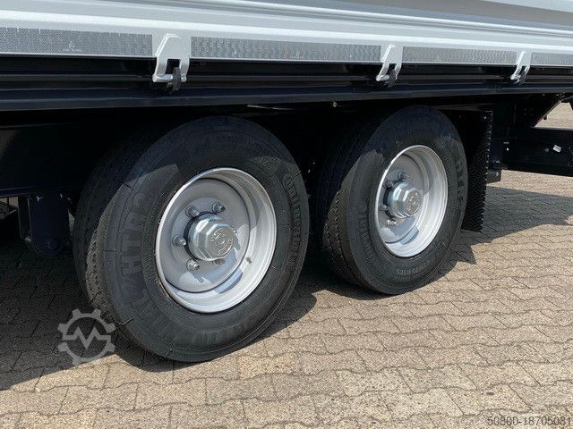 Tieflader Anhänger alga TAT-K 110, Rampen, Kipper 2x am Lager