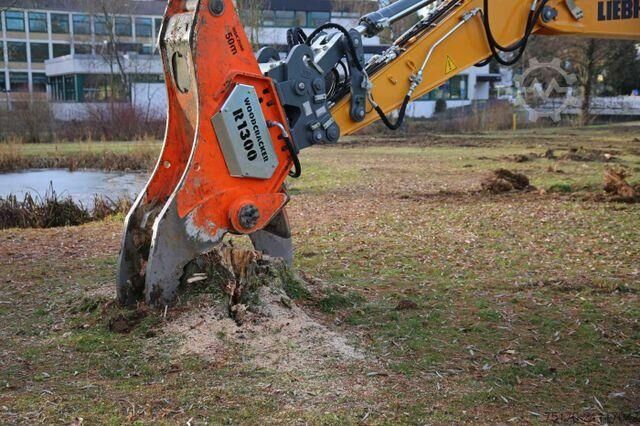 Baumaschine Westtech R900 R1300 Rodeschere Wurzelstock