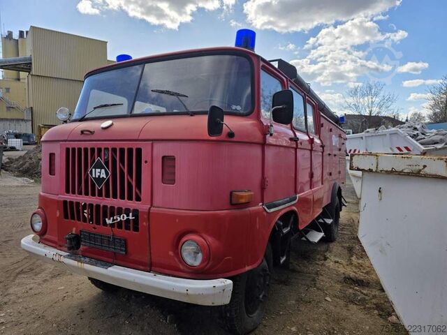 Special purpose truck  W50 L/LF IFA Löschfahrzeug mit Pumpe + Tank