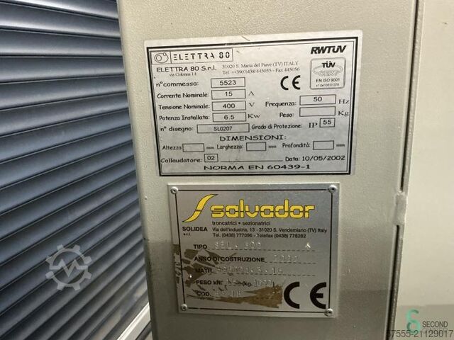 Optimierkappsägen  Salvador SEL 600 2002 Salvador SEL 600