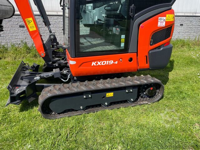 Mini excavator Kubota Kx019-4 graafmachine NIEUW !!