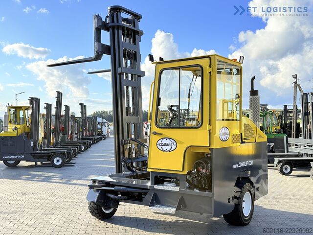 4-way forklift Combilift C5000XL GAS DUPLEX 6000MM FREE LIFT