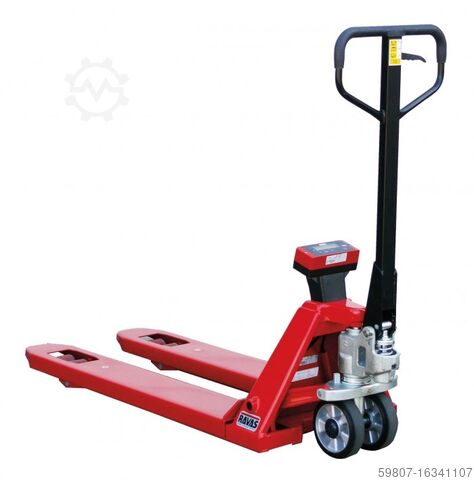 Hubwagen mit Waage Ravas Ravas Waage 1100