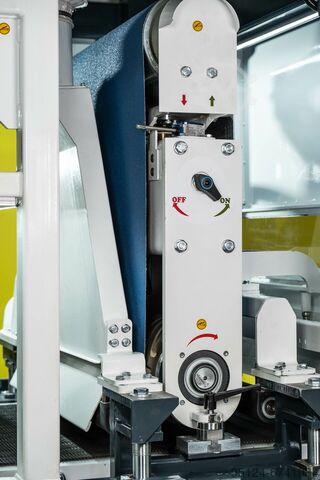 Sheet metal deburring machine TFON Surfacer® TF-RBF 2510