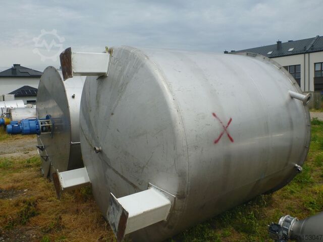 12.500 L Vertikaler Edelstahlmischbehälter von ZUGIL ZUGIL 12500 Liters