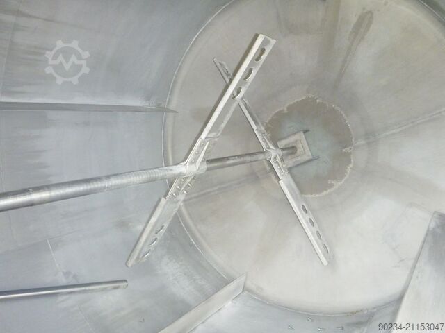 12.500 L Vertikaler Edelstahlmischbehälter von ZUGIL ZUGIL 12500 Liters