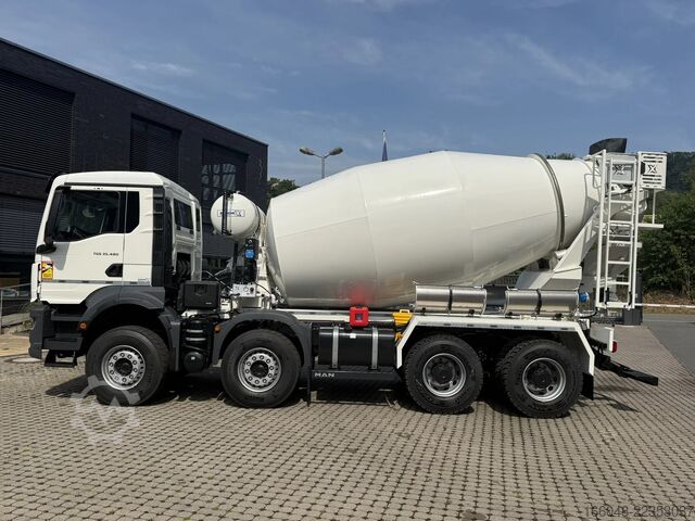 Blender MAN TGS 35.480 MAN TGS 37.480 8x4 EuromixMTP EM 10 ...