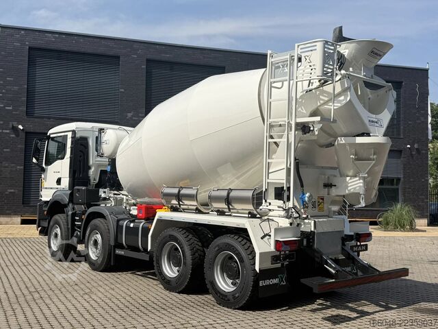 Blender MAN TGS 35.480 MAN TGS 37.480 8x4 EuromixMTP EM 10 ...