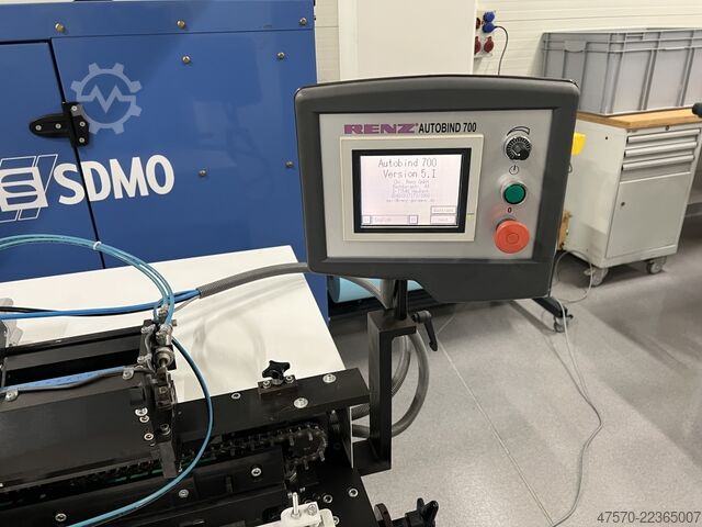 Semi-Automatic Spiral Binding Machine Renz Autobind AB 700 + KAS 500 Semi-Automatic Spiral Binding Machine