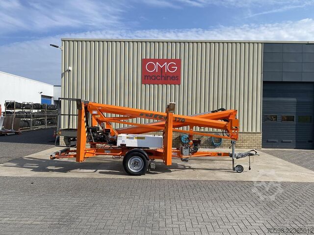 2016 Niftylift 170 HDET, Anhängerarbeitsbühne, 17 Meter Niftylift 170 HDET, Aanhanger hoogwerker, 17 meter