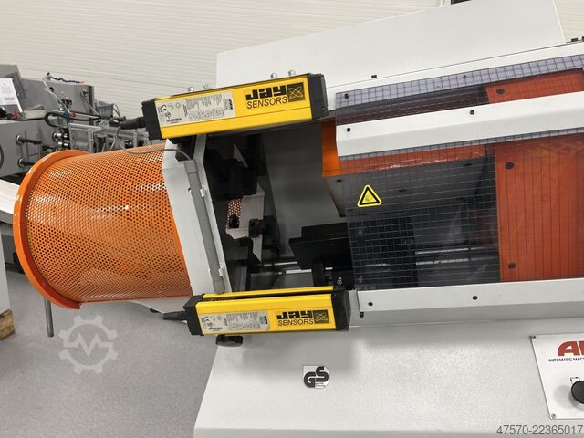Label die cutter Ram punch AMC Hydromatic 220 Label die cutter