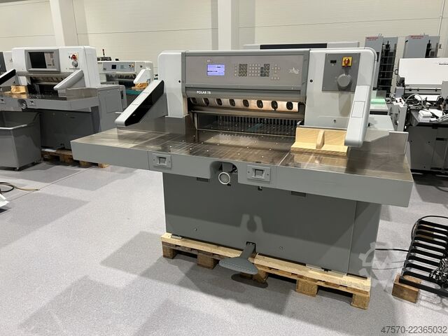 Paper cutting machine Polar Mohr 78 ES Paper Guillotine