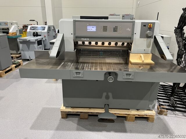 Paper cutting machine Polar Mohr 78 ES Paper Guillotine