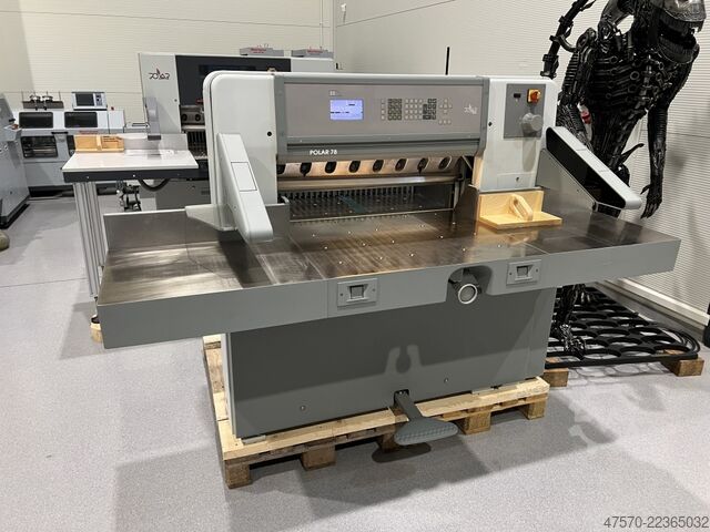 Paper cutting machine Polar Mohr 78 ES Paper Guillotine
