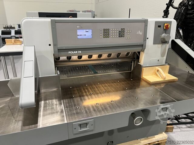 Paper cutting machine Polar Mohr 78 ES Paper Guillotine