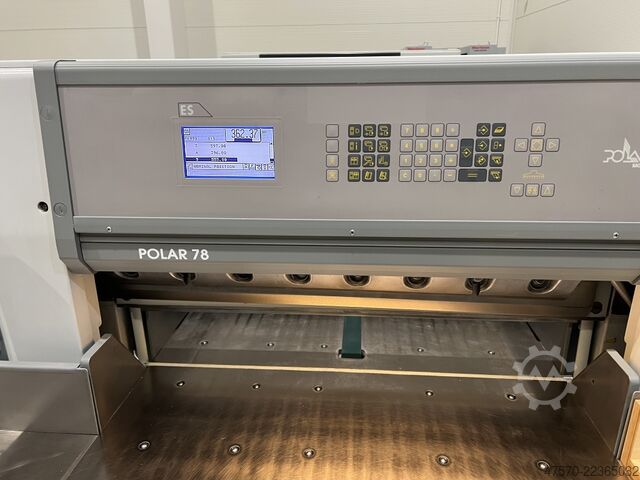 Paper cutting machine Polar Mohr 78 ES Paper Guillotine