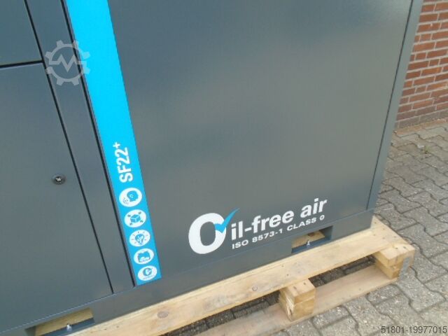 Screw compressor Atlas Copco sf22+ Scroll + CD45+ droger set