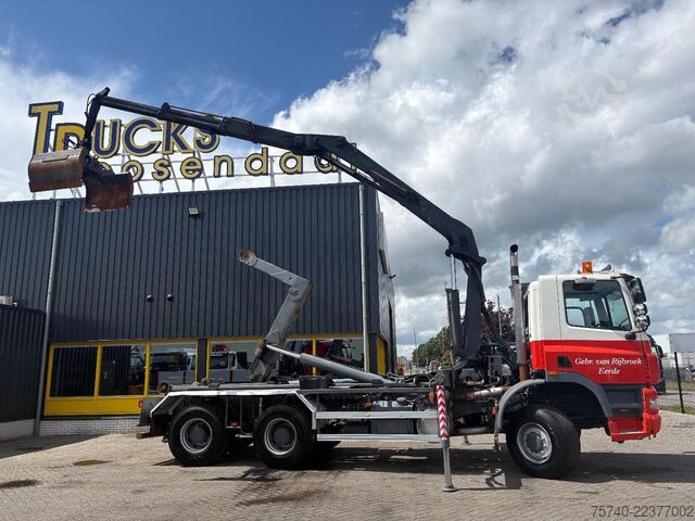 Crane Ginaf X 3335 S + PALFINGER E 140 Z 81 + REMOTE + 6X6 ...