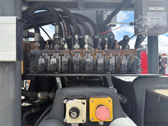 Crane Ginaf X 3335 S + PALFINGER E 140 Z 81 + REMOTE + 6X6 ...