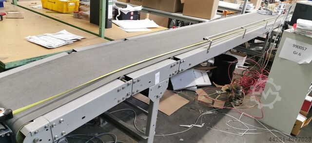 Belt conveyor Conveyor belt VanRiet Klappelement Bandförderer