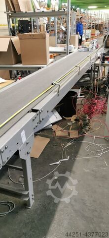 Belt conveyor Conveyor belt VanRiet Klappelement Bandförderer