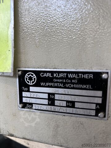 Gleitschleifanlage Walter Trowal CD-200