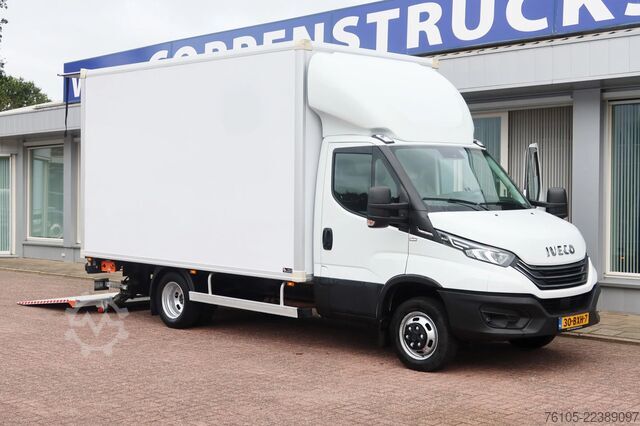 Koffer Iveco 50 C 18 Automaat  Bak + Dhollandia klep 1000 kg...