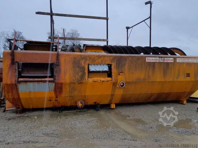 Construction machine Stichweh Doppel Schöpfrad Sandfang