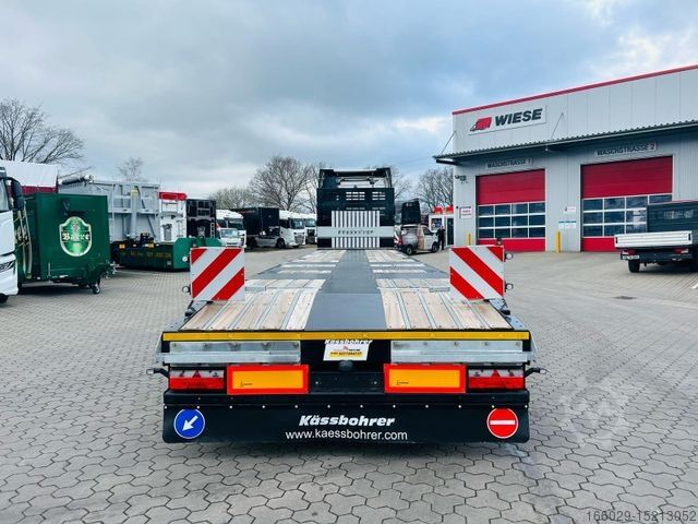 Working platform semitrailer KÄSSBOHRER SPS Mega Schwerlast Plattform Lenkachse