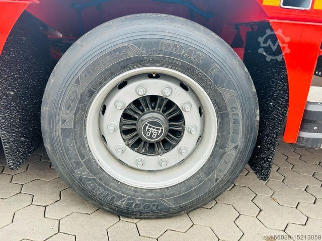 Auflieger mit Arbeitsbühne KÄSSBOHRER SPS Mega Schwerlast Plattform Lenkachse