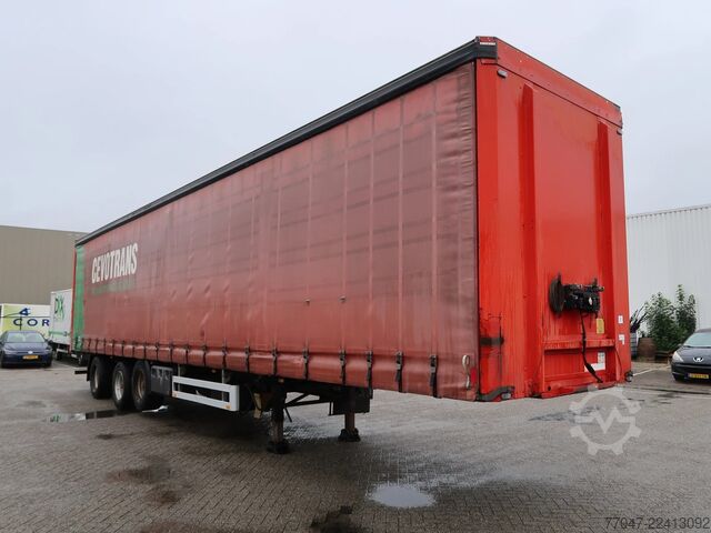 Sliding tarpaulins Pacton B3-001 O4, Lift & Lenkachse BPW, Staplerhalter,...