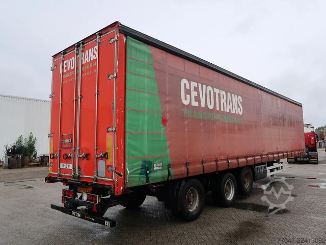 Sliding tarpaulins Pacton B3-001 O4, Lift & Lenkachse BPW, Staplerhalter,...