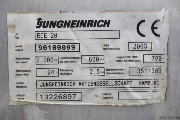 Steering Jungheinrich 5000 7894