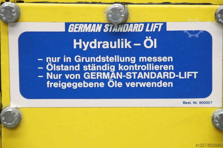 Hydraulic oil tank GSL German Standard Lift 300/295/H550 mm