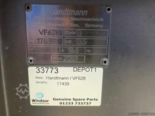 Vacuum stuffer with loading Handtmann VF 628