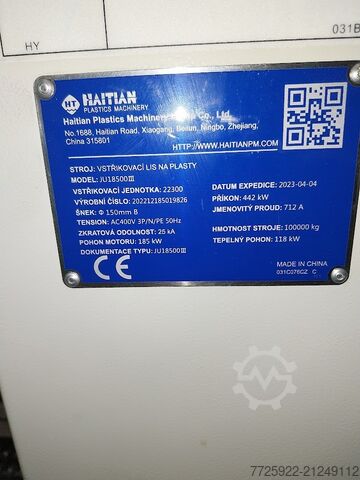 Spritzgießmaschine Haitian JUPITER JU III 18500 - 22300 B